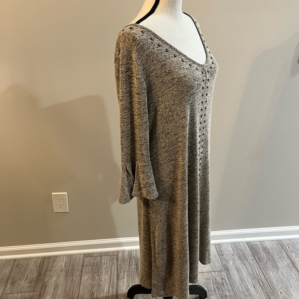 NAIF Heather Gray Knit dress